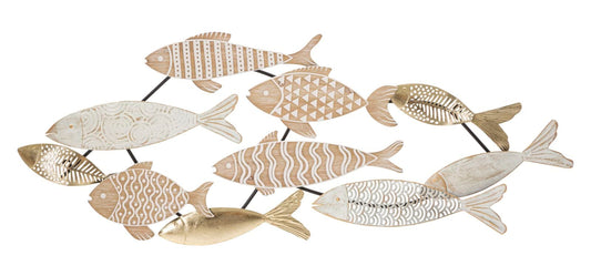 Mauro Ferretti WALL DECORATION FISHY CM 118X5,7X46,4