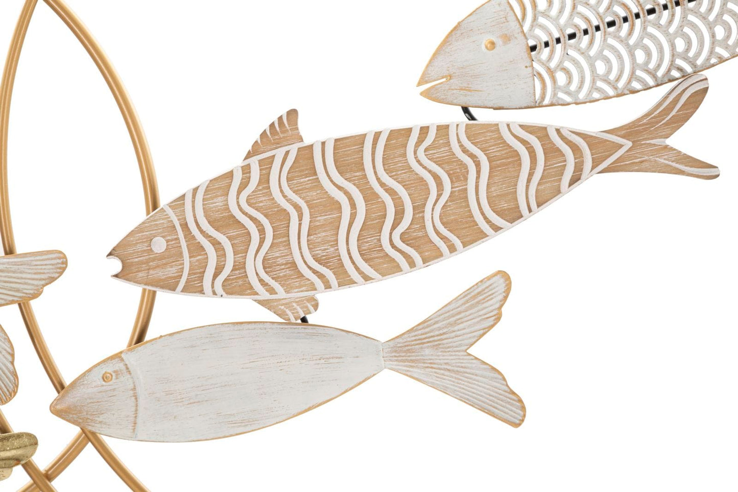 Mauro Ferretti WALL DECORATION FISHY MOVE CM 142,9X5X61,6