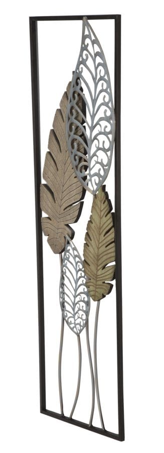 Mauro Ferretti WALL DECORATION FOGLIE -B- CM 30,5X2,5X99,5