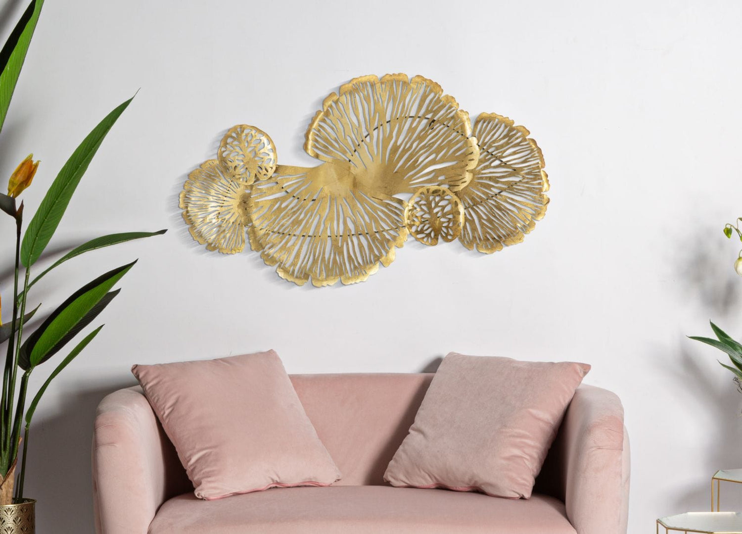 Mauro Ferretti WALL DECORATION IRIS VERTICALE CM 115X5X64