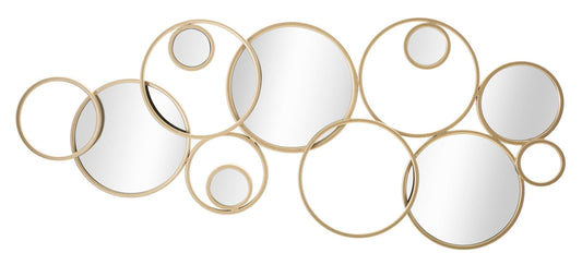 Mauro Ferretti WALL DECORATION MIX MIRROR CM 123X4,5X51,5