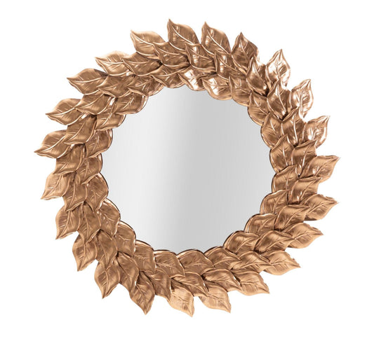 Mauro Ferretti WALL MIRROR GLAM PETAL RAME CM Ø 73X5