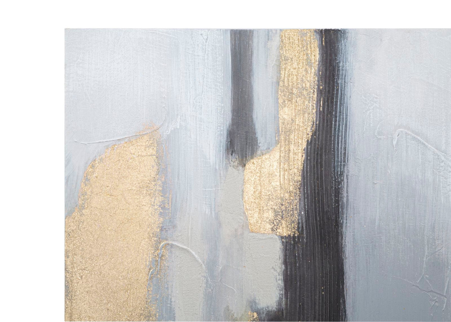 Mauro Ferretti WALL PAINT GREY/GOLD CM 80X2,8X100